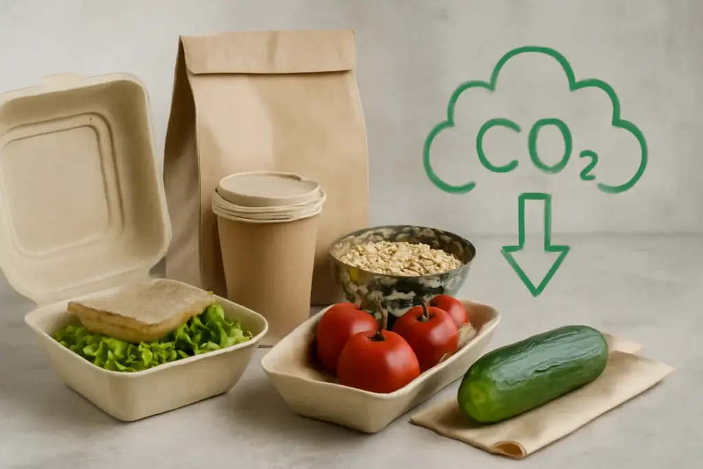 Materiali naturali per imballaggi alimentari innovativi: soluzioni che abbattono l’impronta di CO2