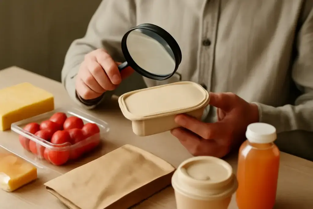 Come riconoscere materiali bio-based nel packaging alimentare? Il dettaglio che fa la differenza sulla sostenibilità