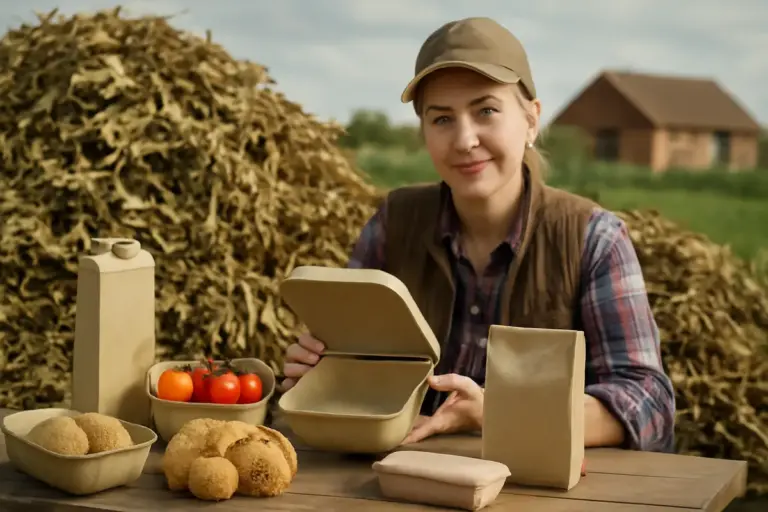 Packaging alimentare da scarti agricoli: perché conviene anche alle piccole aziende