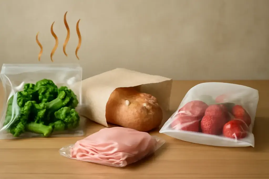 Quali materiali impediscono il passaggio degli odori negli alimenti? Il plus dei nuovi polimeri vegetali