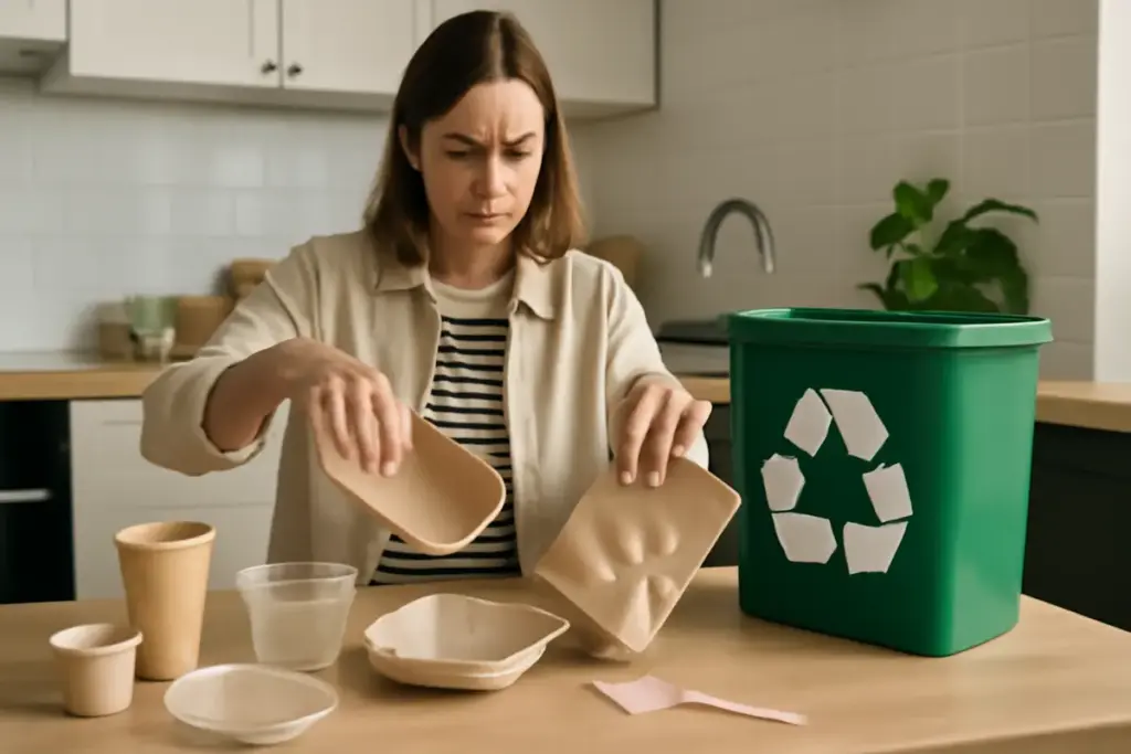 Come smaltire correttamente i packaging alimentari sostenibili? Gli errori da non commettere mai