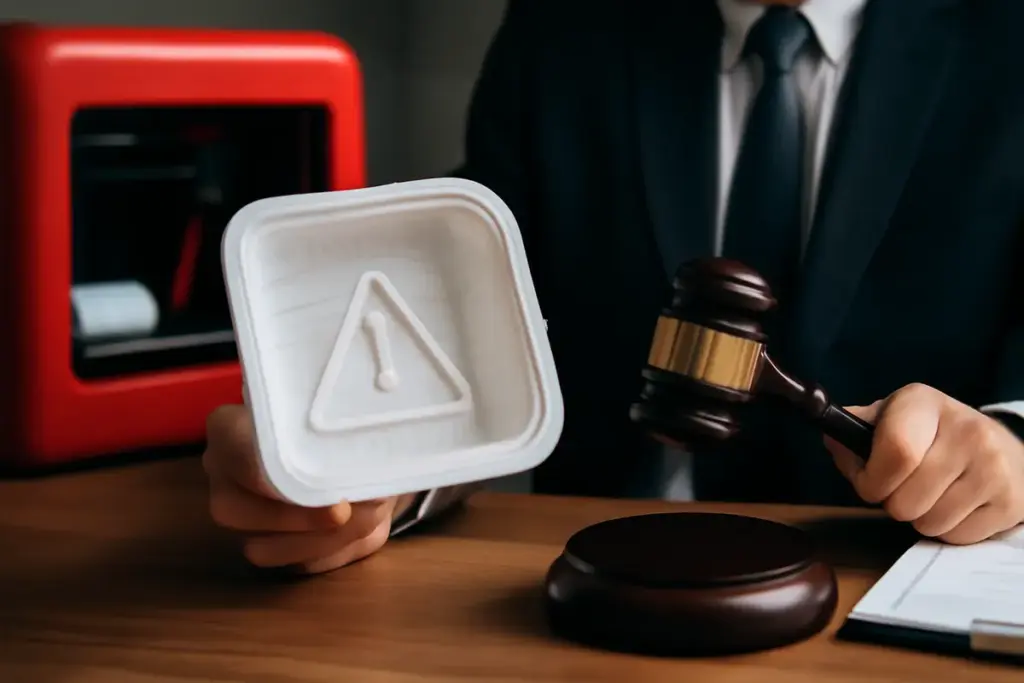 Come cambia la responsabilità per chi utilizza packaging alimentare stampato in 3D? Focus su rischi e soluzioni legali