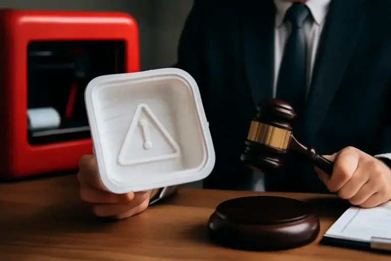 Come cambia la responsabilità per chi utilizza packaging alimentare stampato in 3D? Focus su rischi e soluzioni legali